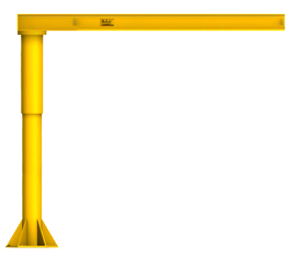 All Lift Cranes Light Duty L Series Quarter Ton Jib Cranes